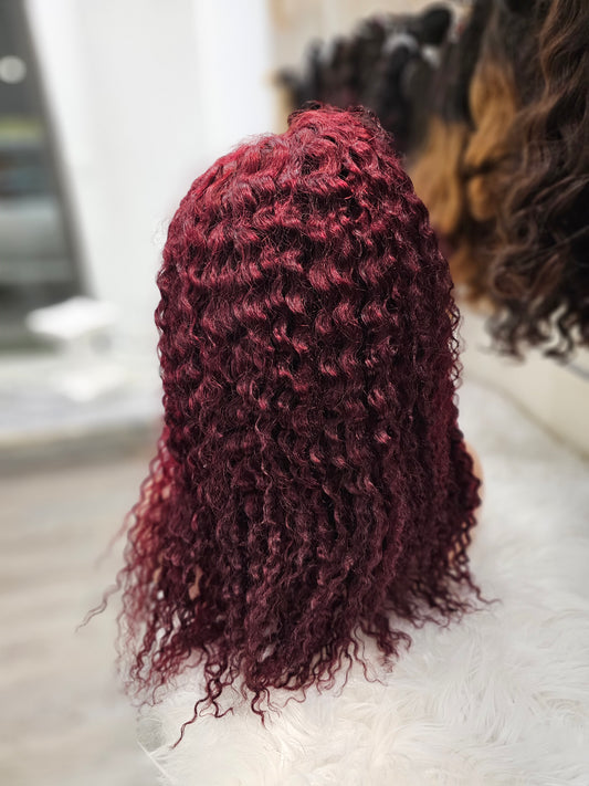 Parrucca capelli ricci 100% di lunghezza 40cm ANGELBELLA HD-ZHTT-6A5X5KC16YF